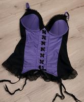 Corsage Gr. S 75C schwarz / lila Thüringen - Gera Vorschau
