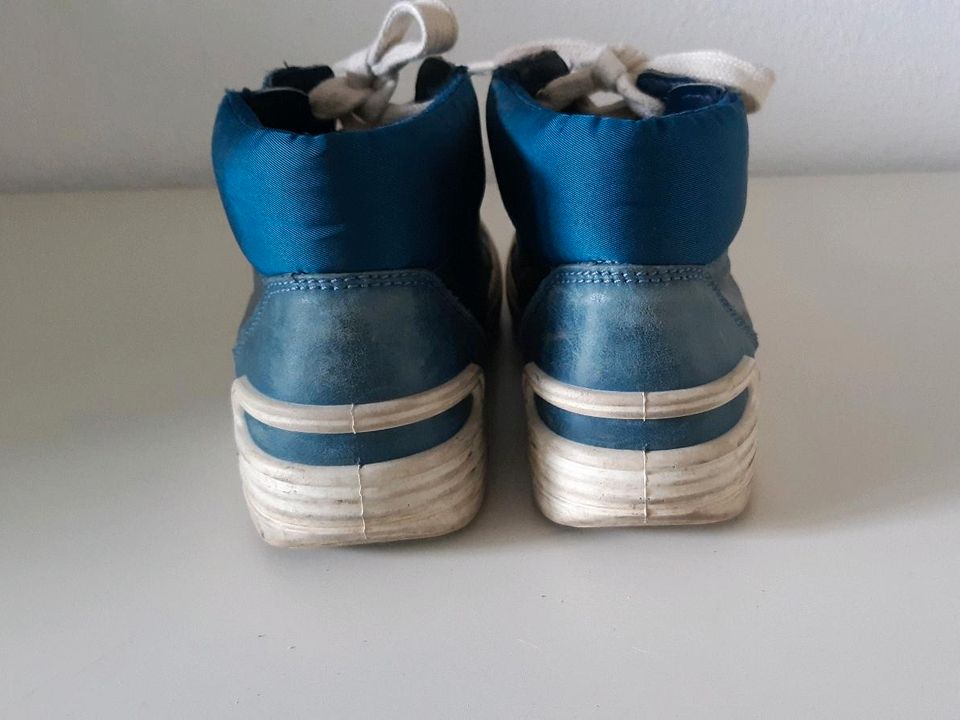 Ecco Schuhe /Sneaker high, gr. 34, blau/schillernd in Stuttgart