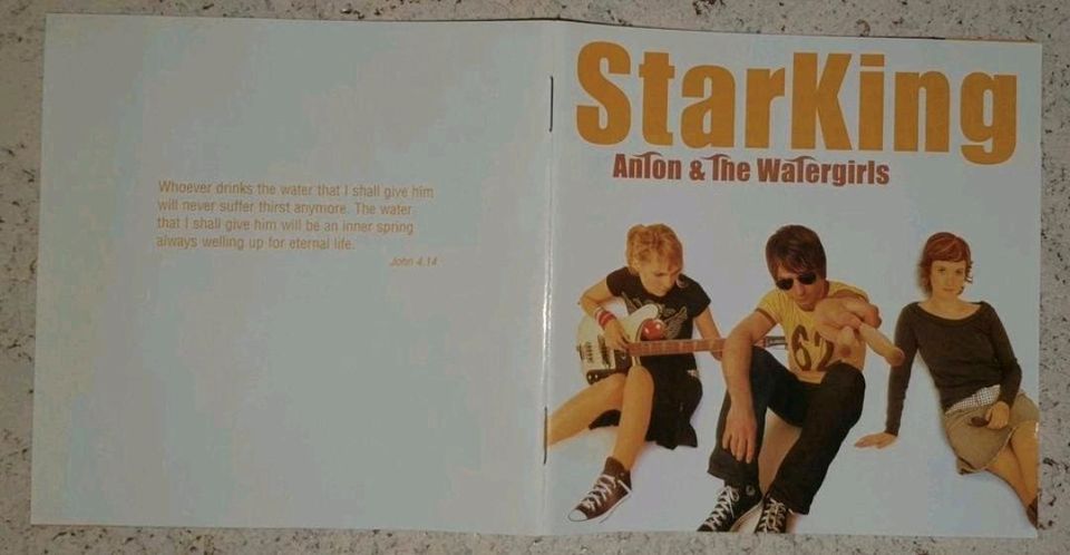 Anton & The Watergirls:Star King,CD, Christliche Gute Laune Musik in Altheim (Alb)