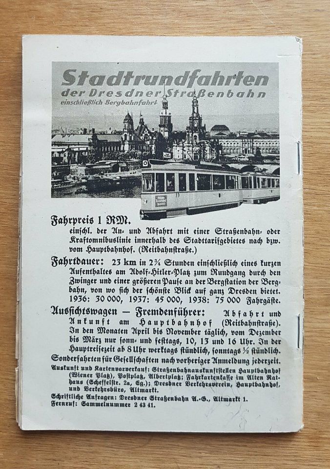 Deutschland-Bildheft "DRESDEN" Die Kunststadt Nr.53  gut erhalten in Dresden