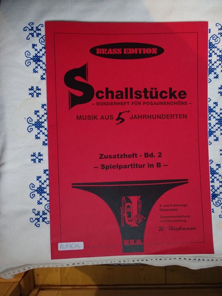 Brass Edition Schallstücke Zusatzheft in B neu in Puchheim