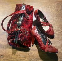 Rockabilly Highheels/Taschen Kombi Bayern - Freystadt Vorschau