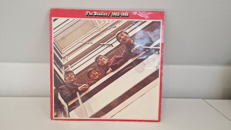 The Beatles 1962-1966 DLP C 188-05 307/08 Rot Vinyl Schallplatte in Hamburg