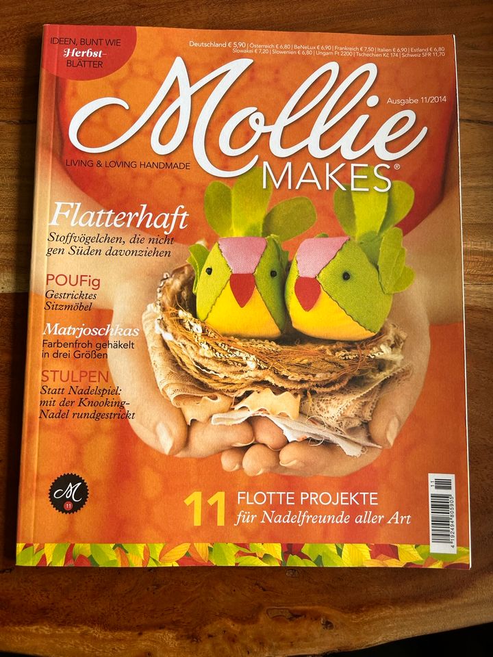 Mollie makes - Zeitschriften Anleitungen Handmade 2014 in Soest