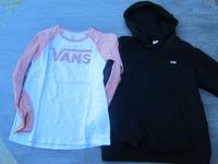 VANS Schwarzer Hoody mit Rückenprint und Langarmshirt, Größe S Nordrhein-Westfalen - Mülheim (Ruhr) Vorschau