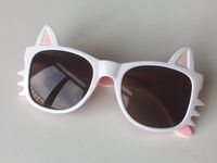 Sonnenbrille Kids Kinder Katzenbrille weiß & rosa Hamburg - Altona Vorschau