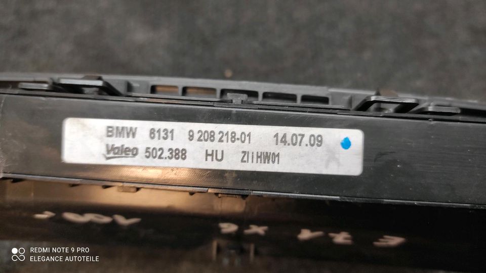 BMW E71 X6 Klimabedienteil 9208218 9219974 in Hamburg