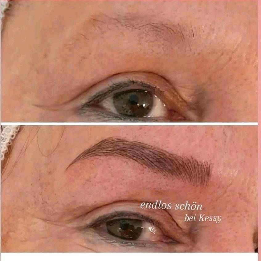 Microblading Augenbrauen Permanent-Make-Up in Hannover