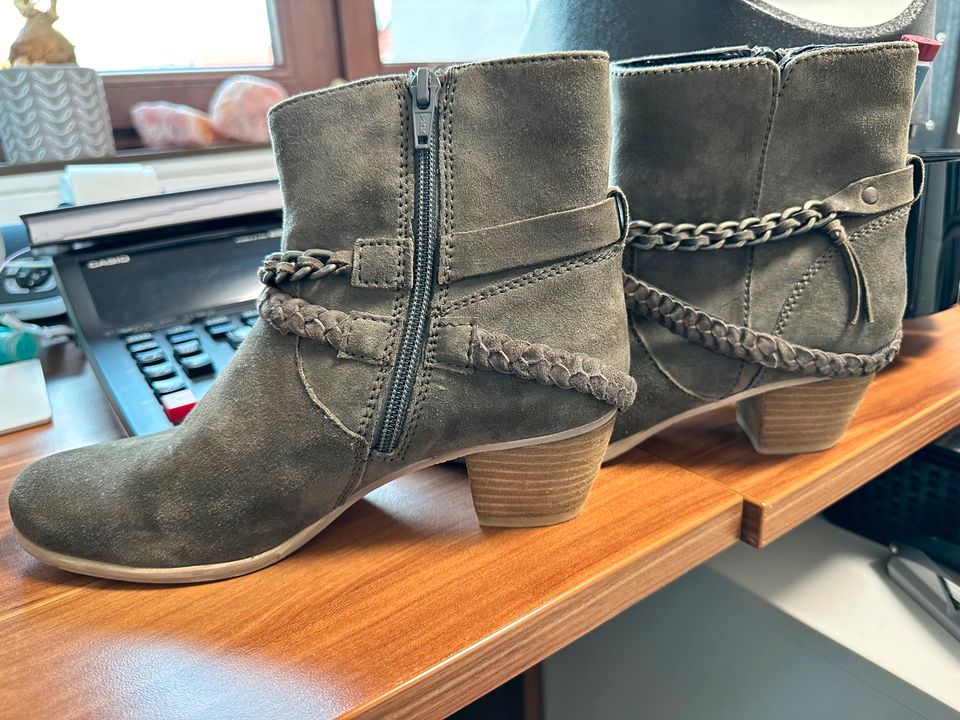 SPM Shoes & Boots Stiefeletten Damen Gr. 38 wie NEU grau khaki in Bayern -  Strullendorf | eBay Kleinanzeigen ist jetzt Kleinanzeigen