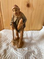 Hirte mit Stock und Baguette - Krippenfigur Walter Bacher Anri Bayern - Heideck Vorschau