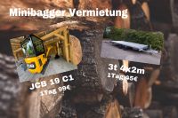 Vermietung Minibagger/Anhänger/Fahrer/ Brandenburg - Ziltendorf Vorschau