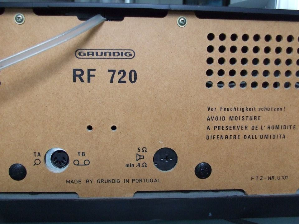 Radio Grundig RF 720, Lang-, Mittel-, Kurz-, Ultrakurzwelle in Blaustein