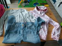 Gr 134 140 Name it Jeans Strickjacke h&m handmade hoodie rosa Darß - Zingst Vorschau