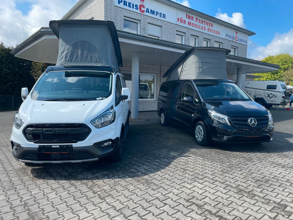 DETHLEFFS CROSSCAMP - Aufstelldach- FORD TRANSIT CUSTOM 320 L1 in Löningen