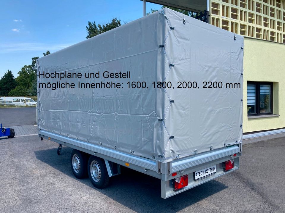 Pkw Anhänger UNSINN U26 | 4,26x1,75m | 2600kg | Profi-Hochlader in Cottbus