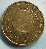 10 euro cent aus Belgien König  Albert II Niedersachsen - Cloppenburg Vorschau