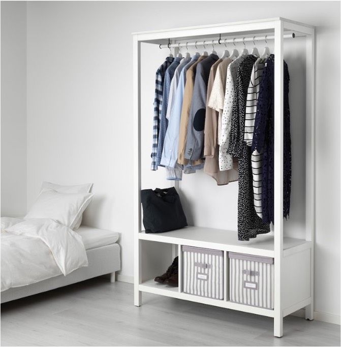 IKEA Hemnes Kleiderschrank offen, weiß - 2 Stück in Hannover