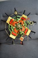 Wandbehang , geflochtenes Mandala "Ojo de Dios", Textilkunst Sachsen - Zwickau Vorschau