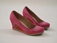 Sommerliche Keilabsatz-Schuhe in Pink – Gr. 41 Thüringen - Gera Vorschau