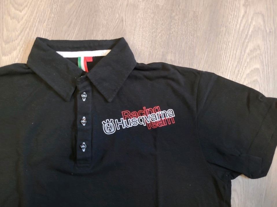 Husqvarna Red Polo Shirt,schwarz,Gr.L,Nuda,Terra,Strada,TE,neu in Uelzen