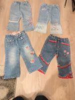 Vier süße Mädchen Jeans in Gr.86 Niedersachsen - Braunschweig Vorschau