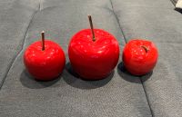 Deko Äpfel 1 x 10cm, 2x 8cm Nordrhein-Westfalen - Dormagen Vorschau