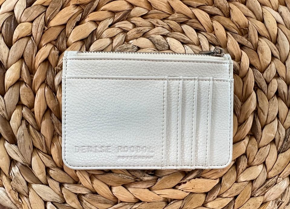 Denise Roobol Mini Wallet White - Peta-Approved Vegan in Schwandorf