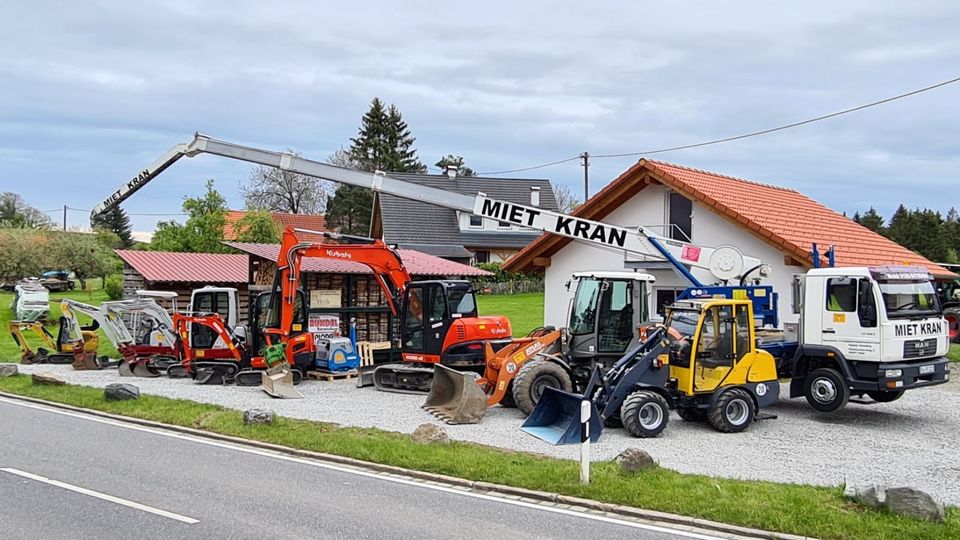 Baggerarbeiten, Aushub, Drainagen legen, Hecken und Bäume roden in Vogt