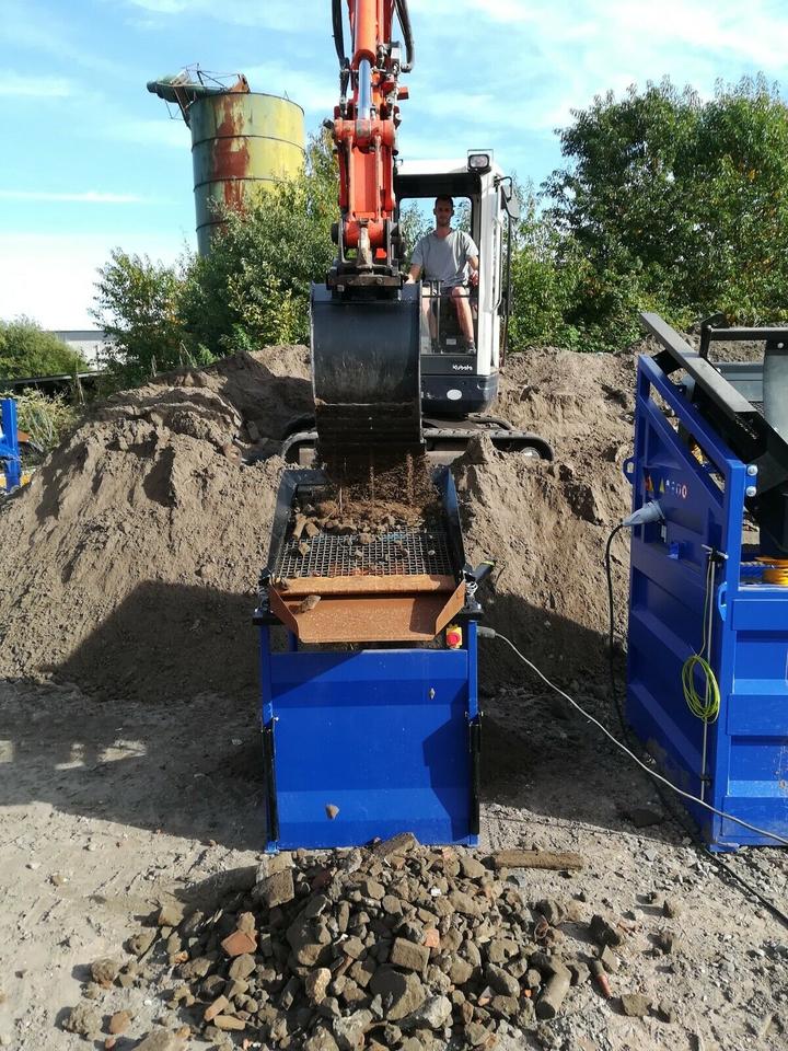 FleXiever MS Garden Mobile Siebanlage|130kg|230V|65cm Schaufel in Großpösna