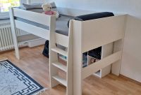 Kinderhochbett Kinder Bett weiß hoch 90×200 Hessen - Offenbach Vorschau