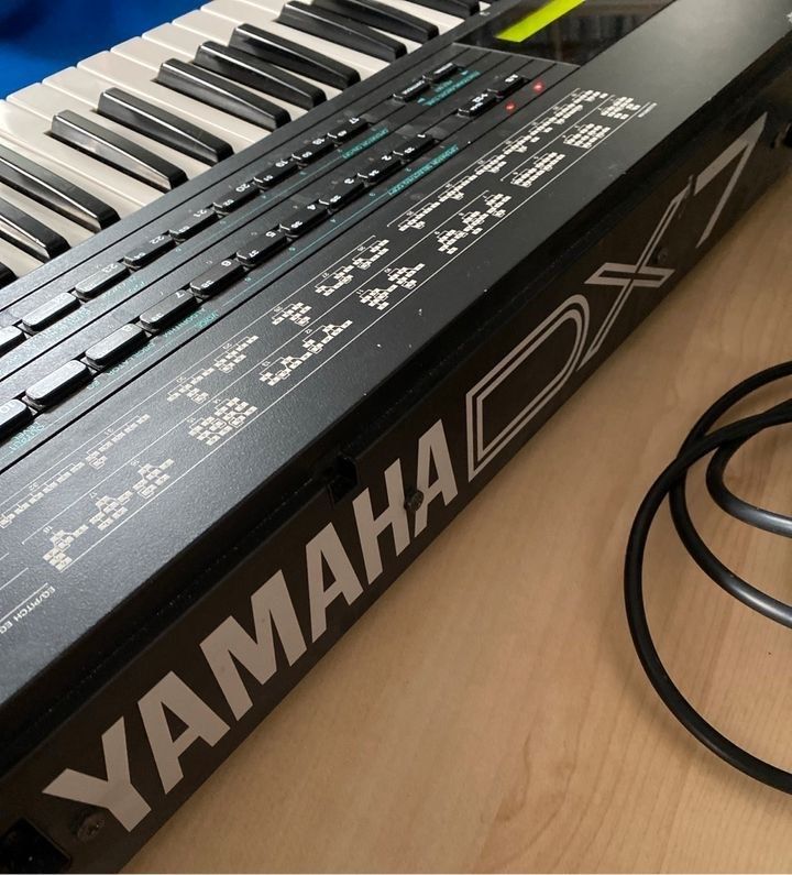 Yamaha DX7 II - FD + Case, Cartridge, Floppy, Editor, Manual in Dachau