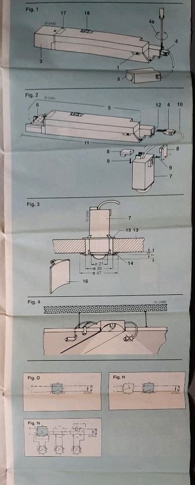 Siemens DELTA-FERN Infrarot-Schaltsystem 5TC5 022 mit. Handsender in Battenberg