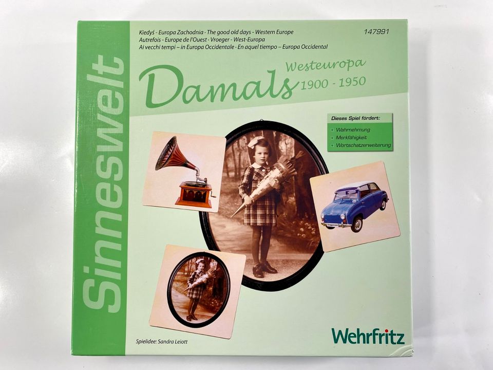 10 Stk. Wehrfritz Spiel Sinneswelt "Damals - Westeuropa", Sonderposten Großhandel Restposten in Tanna