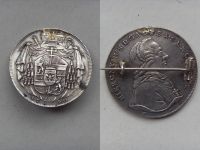 Alte Münze Brosche Taler1790 Salzburg Hieronymus Graf v.Colloredo Aubing-Lochhausen-Langwied - Aubing Vorschau