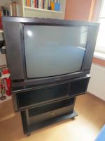 Blaupunkt Fernseher + schwarzer Fernsehschrank / Tisch Niedersachsen - Peine Vorschau