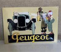 40x60 cm emaille Schild Peugeot Blechschild Niedersachsen - Schiffdorf Vorschau