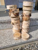 Birkenscheiben Holzscheiben Tischdeko Kommunion Taufe Geburtstag Bayern - Buttenwiesen Vorschau