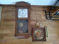 Eine alte Uhr eine neuere Bayern - Dinkelsbuehl Vorschau