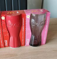 McDonald's Gläser 2020 rot pink Coca Cola Glas Bayern - Wassertrüdingen Vorschau