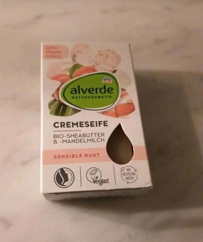 Cremeseife Al- verde sensible Haut mit Bio-Sheabutter/Mandelmilch in Dresden