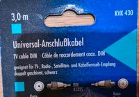 UNIVERSAL TV- Anschlußkabel 3 m NEU OVP Schwaiger Hessen - Reinheim Vorschau