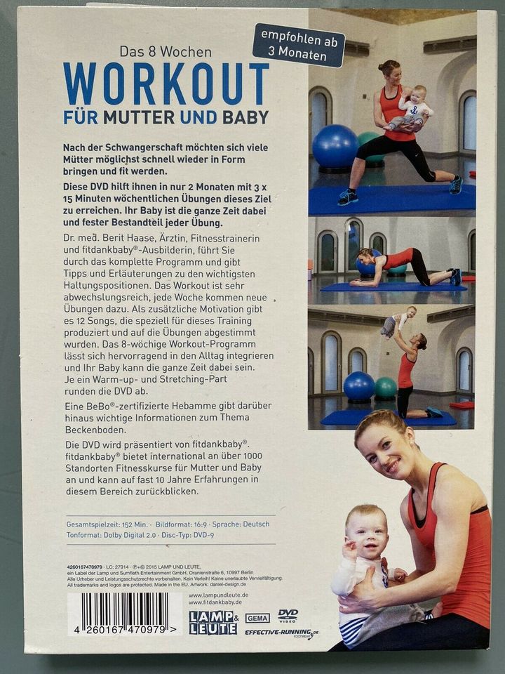 Workout für Mutter und Baby DVD in Oering