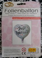 "Just married" Heliumluftballon/ Luftballon Berlin - Kaulsdorf Vorschau