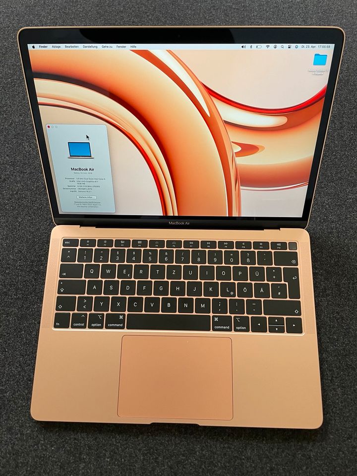 Apple MacBook Air 13 Gold keinerlei Gebrauchsspuren in Lüneburg