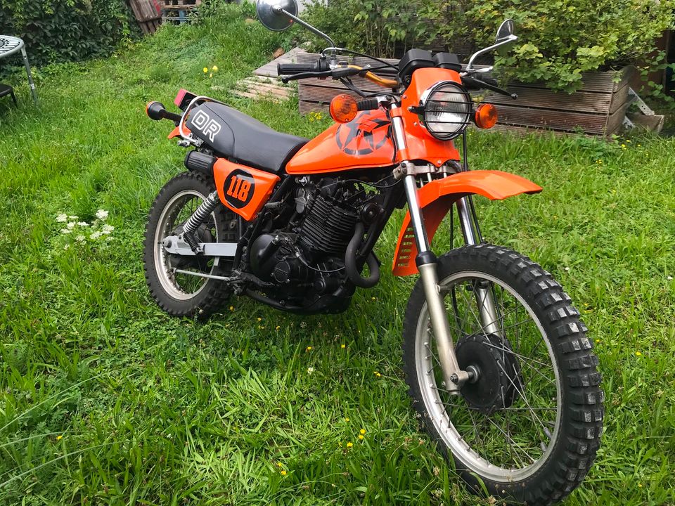 Suzuki DR 500 S, Oldtimer Enduro in Nordheim