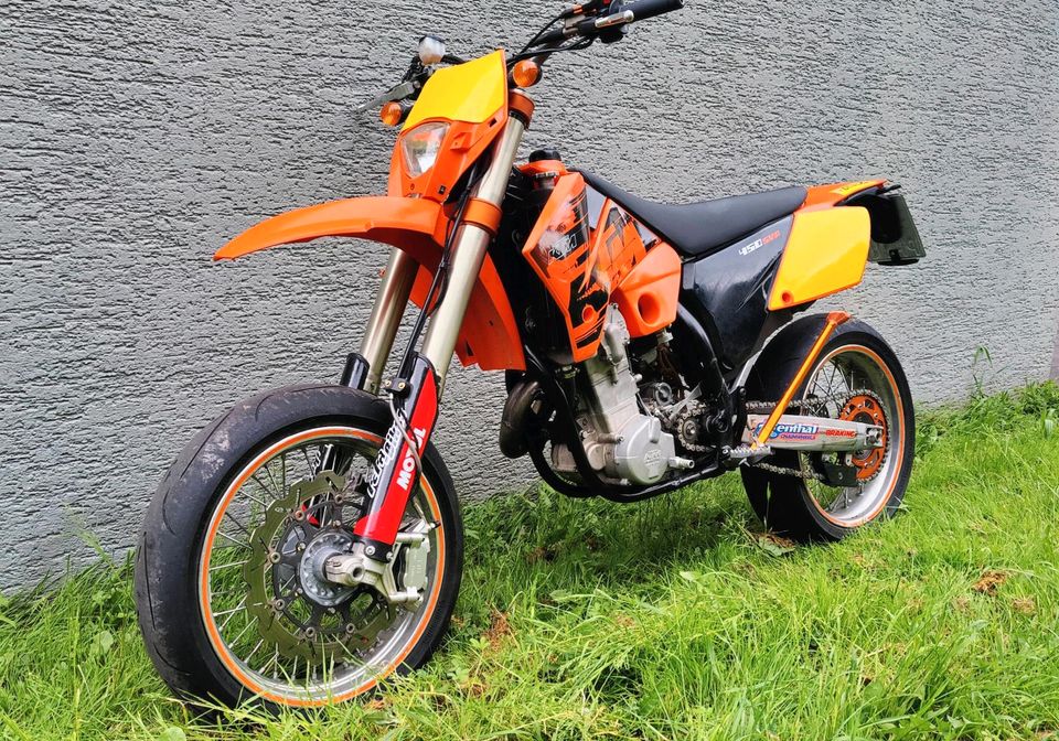 KTM 450 SMR/EXC alles eingetragen (Supermoto, wie 525,400,FE,SX) in Korb