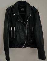 Neu Zara Lederjacke aus echtem Leder Echtleder Jacke Bikerjacke L Berlin - Spandau Vorschau