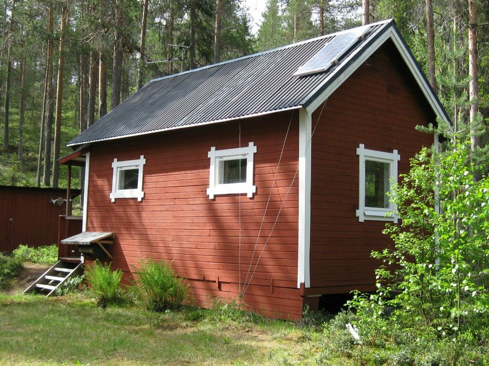 Ferienhaus bzw. Hütte am See, Schweden, Dalarna, Boot, Angeln. in Kallmünz