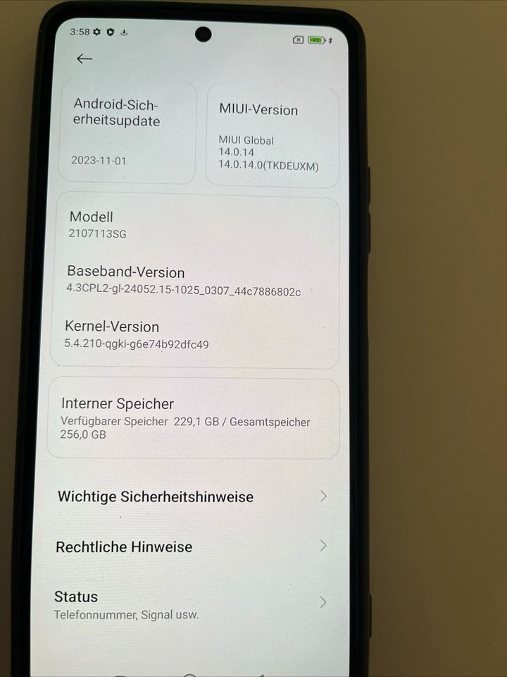 Xiaomi 11 T pro 5G 256GB *sehr guter Zustand *mit Handyhülle in Cröchern