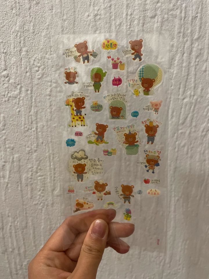 Süße Sticker aus Korea • Briefe dekorieren • Kinder in Düsseldorf